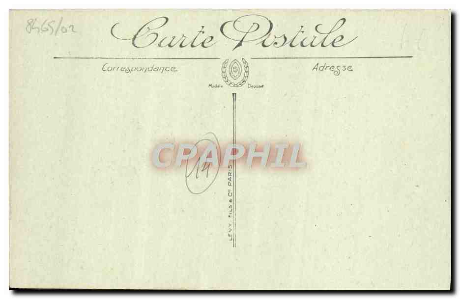 CPA Trouville Deauville Les Bassins Yachts Bateaux — Rückseite