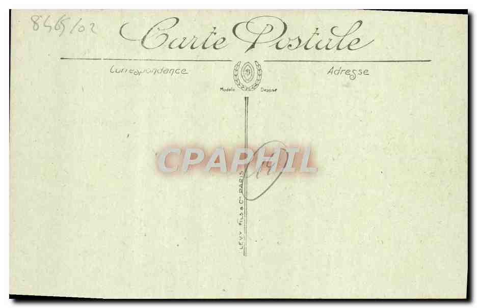 CPA Trouville Deauville Les Bassins Yachts Bateaux — Verso