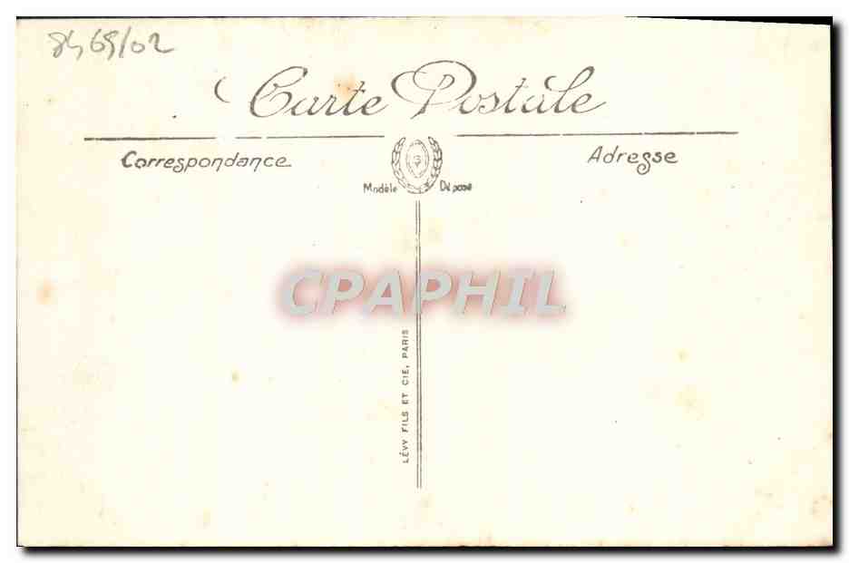 CPA Trouville Arrivee du bateau du Havre Augustin Normand — Verso