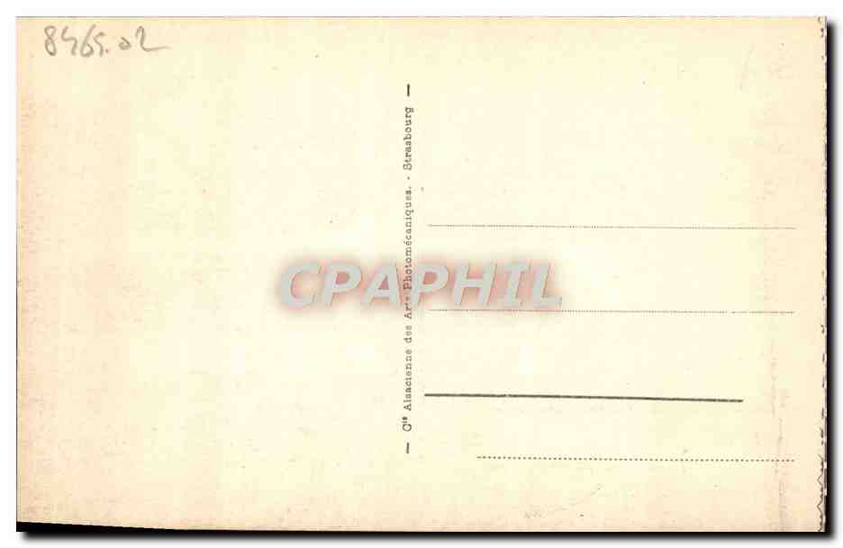 CPA Trouville Reine Des Plages Le Bateau du Havre — Verso