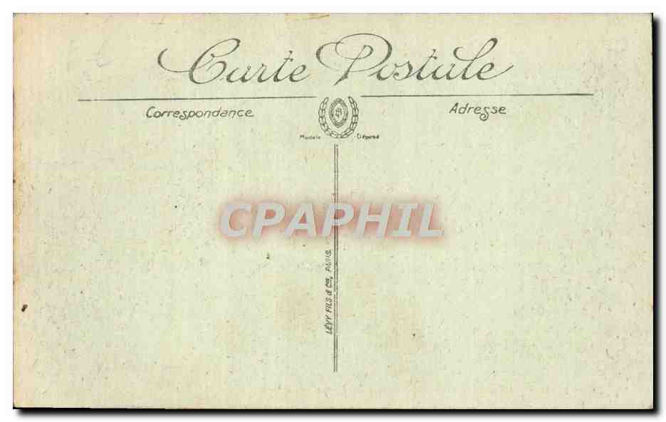CPA Trouville L'Arriviee du Bateau du Havre — Verso