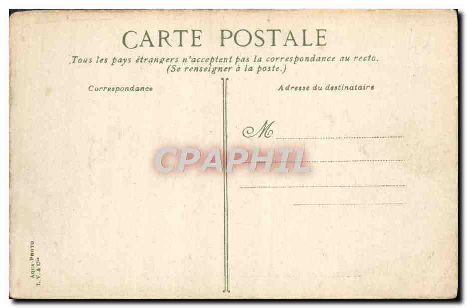 CPA Trouville Le casino l'apres midi — Verso