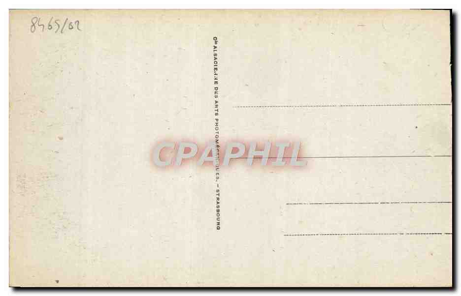 CPA Trouville Le Casino — Verso