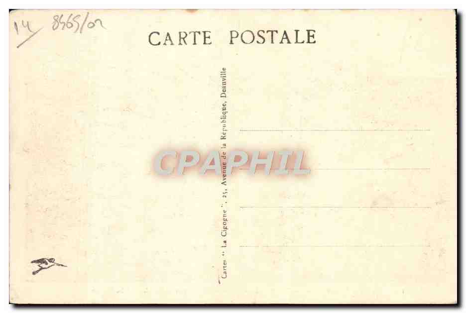 Trouville, la Reine des Plages — Le Casino — The Queen of Beaches — The Casino — Rückseite