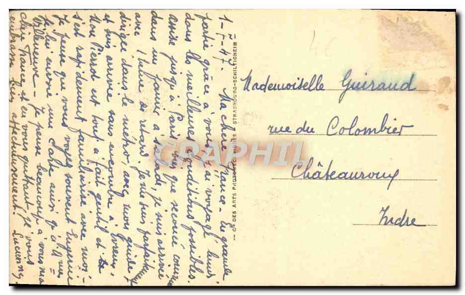 CPA Trouville Le Casino et le Port Bateaux — Rückseite