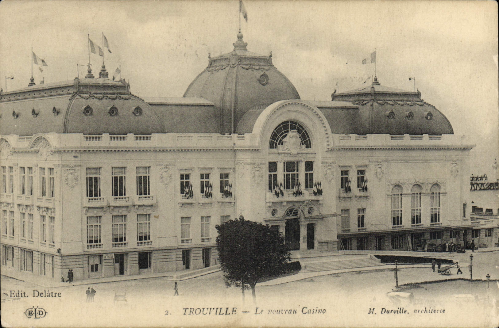 Trouville — Le nouveau Casino — Edit. Delâtre, n°2