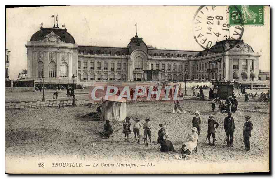 CPA Trouville Le Casino Muncipal