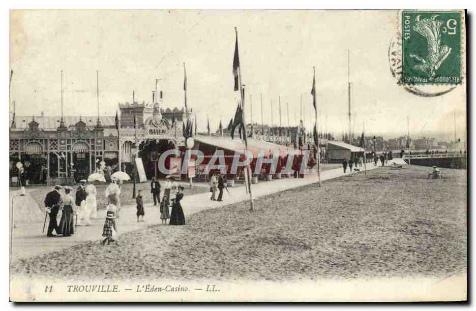 CPA Trouville L'Eden Le Casino 