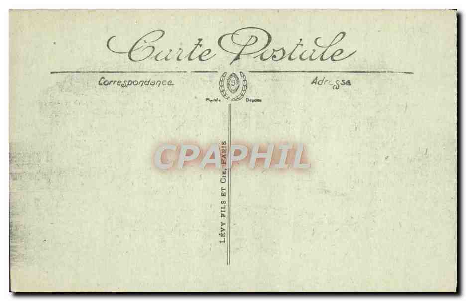 Trouville — Le Casino vu de la Jetée — Lévy Fils et Cie, Paris, n°96 — Verso