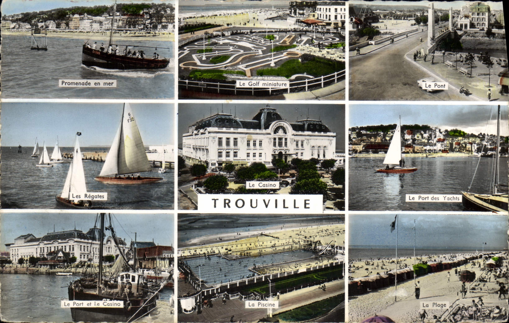 Trouville — Vue panoramique — Éditions Gaby, Nantes