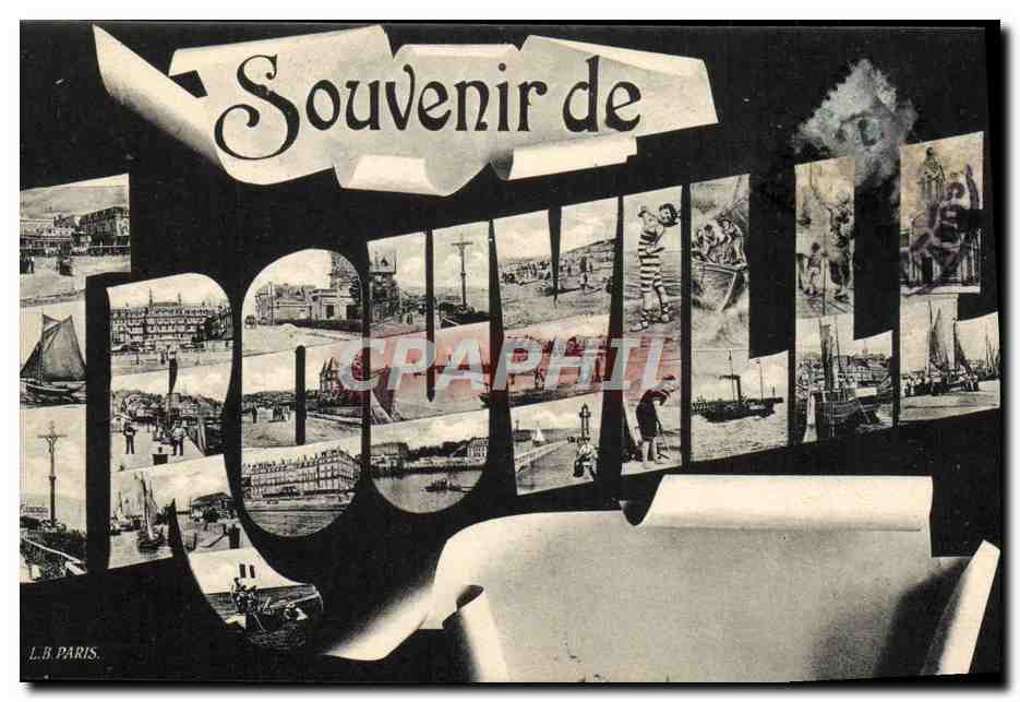 CPA Trouville Souvenir
