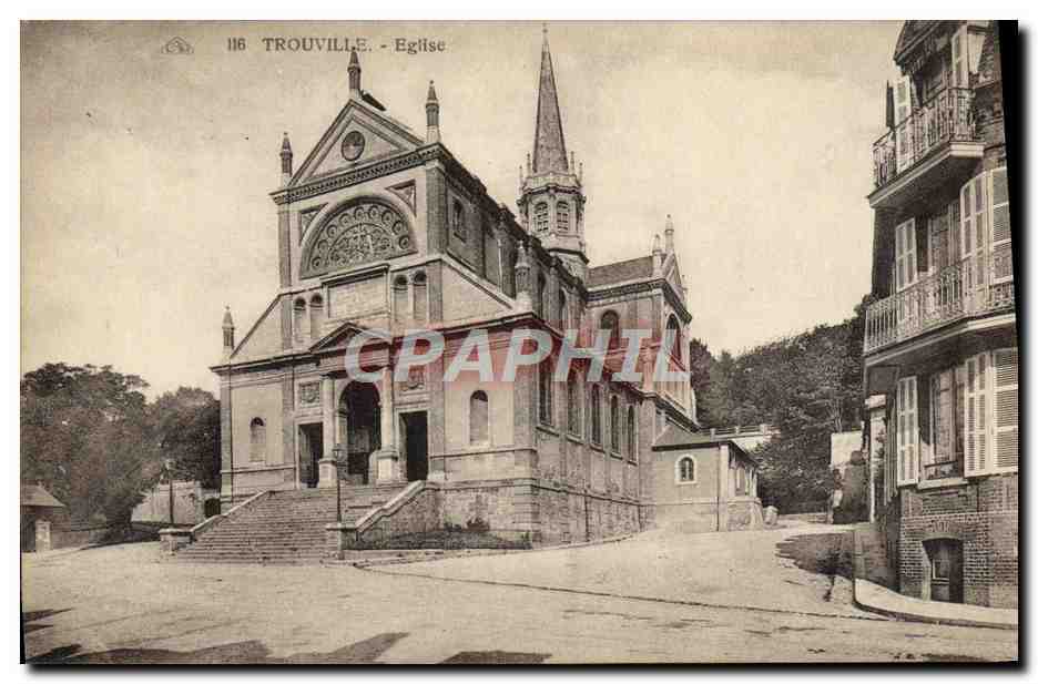 CPA Trouville L'Eglise 