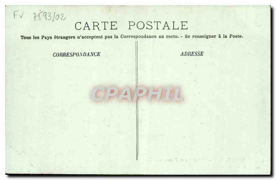CPA Trouville L'Eglise Notre Dame  — Rückseite