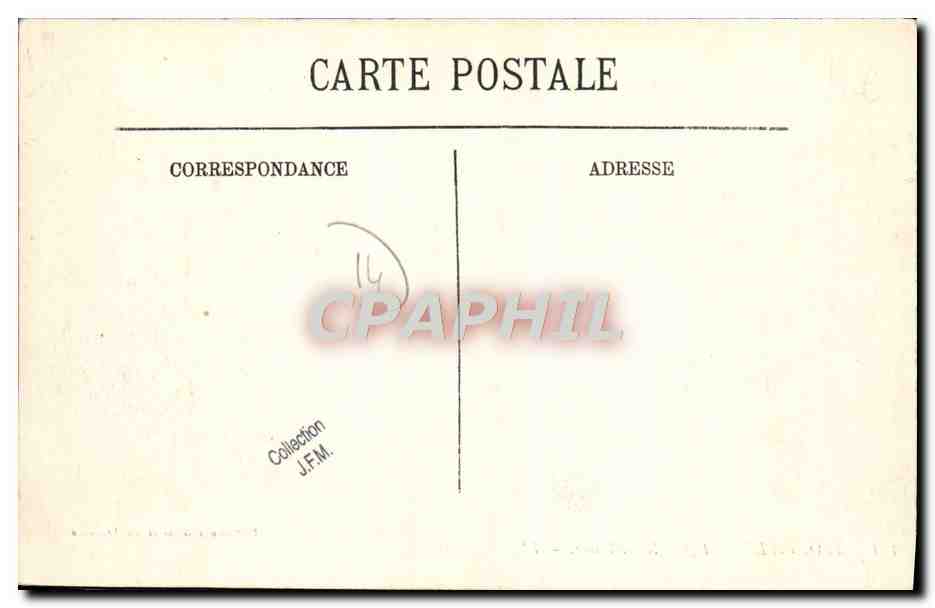 CPA Trouville L'Eglise Notre Dame  — Rückseite