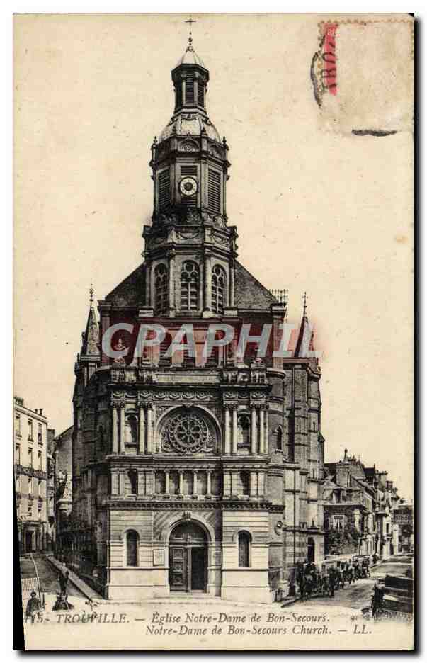 CPA Trouville L'Eglise Notre Dame de Bon Secours