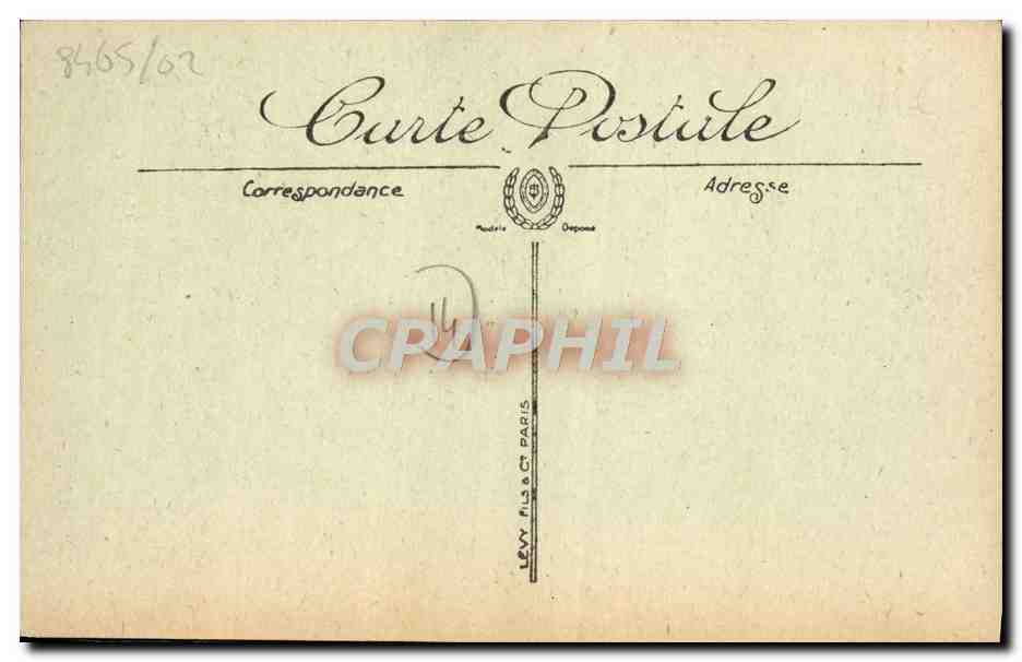 CPA Trouville L'Eglise Notre Dame de Bon Secours — Verso