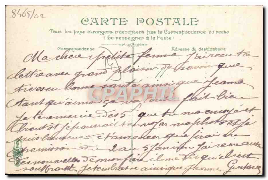 CPA Trouville Deauville La gare  — Verso