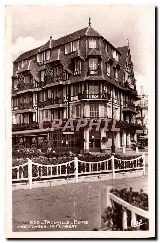 CPA Trouville Reine Des Plages Le Flobert