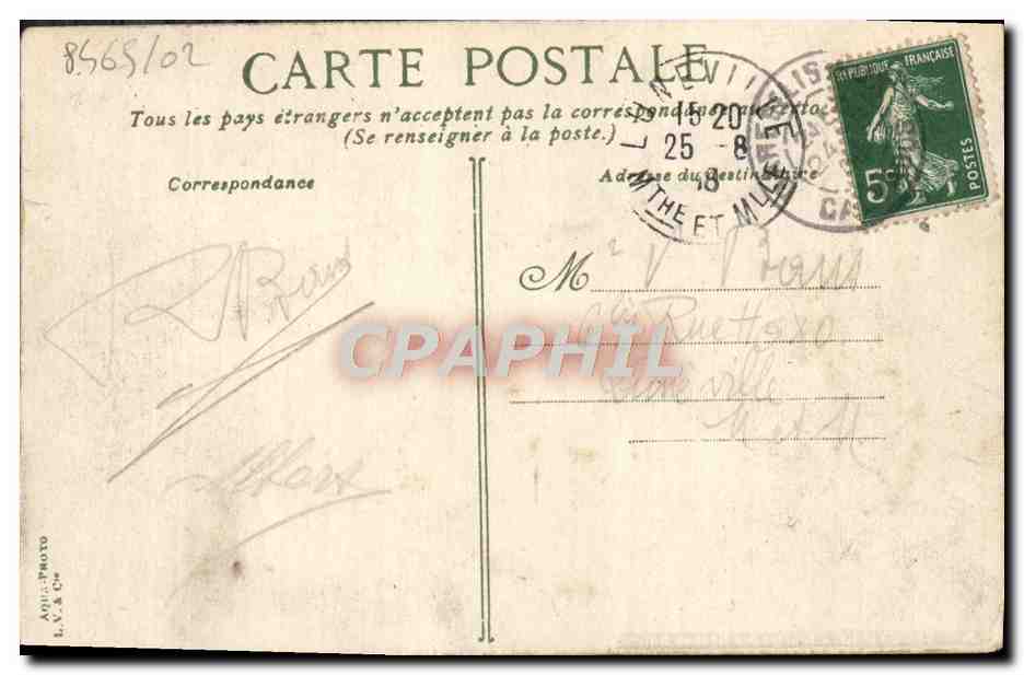 Trouville - L'hôtel des Roches Noires — éditeur L.V. & Cie, n°36 — Verso