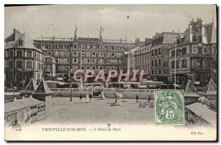 CPA Trouville Hotel et De Paris