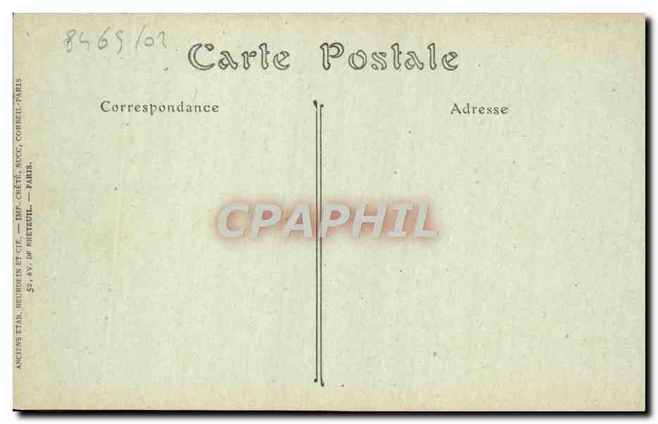 CPA Trouville Sur Mer L'Hotel Des Roches Noires — Verso