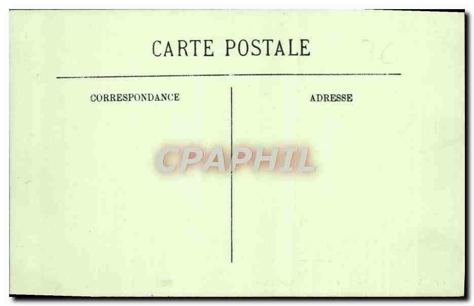 CPA Trouville L'Heure du Bain — Verso
