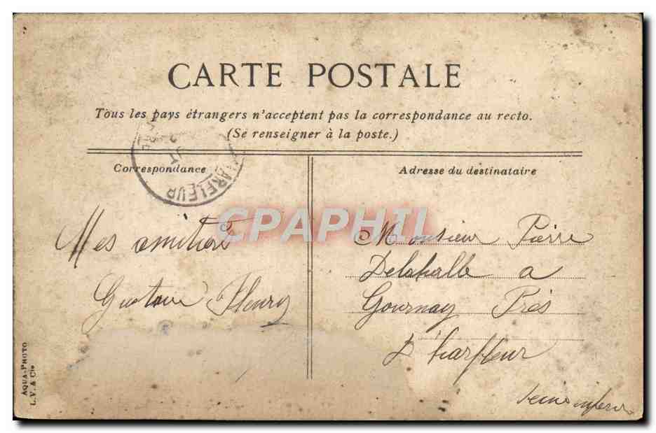 CPA Trouville L'eden casino — Verso
