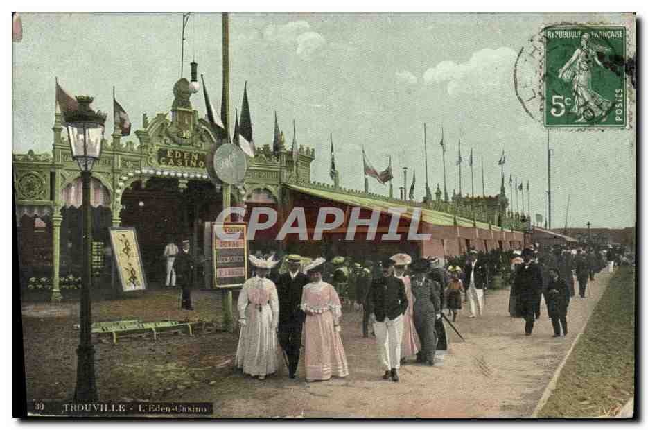 TROUVILLE - L'Eden-Casino — éditeur AQUA-PHOTO, n°30