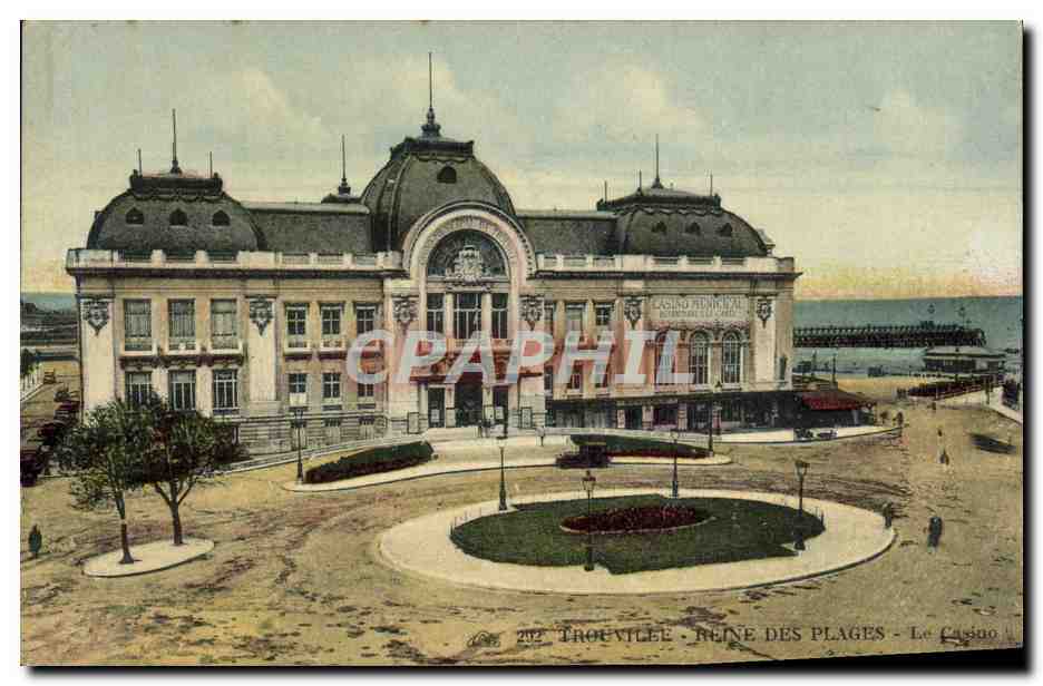 CPA Trouville reine des plages Le casino