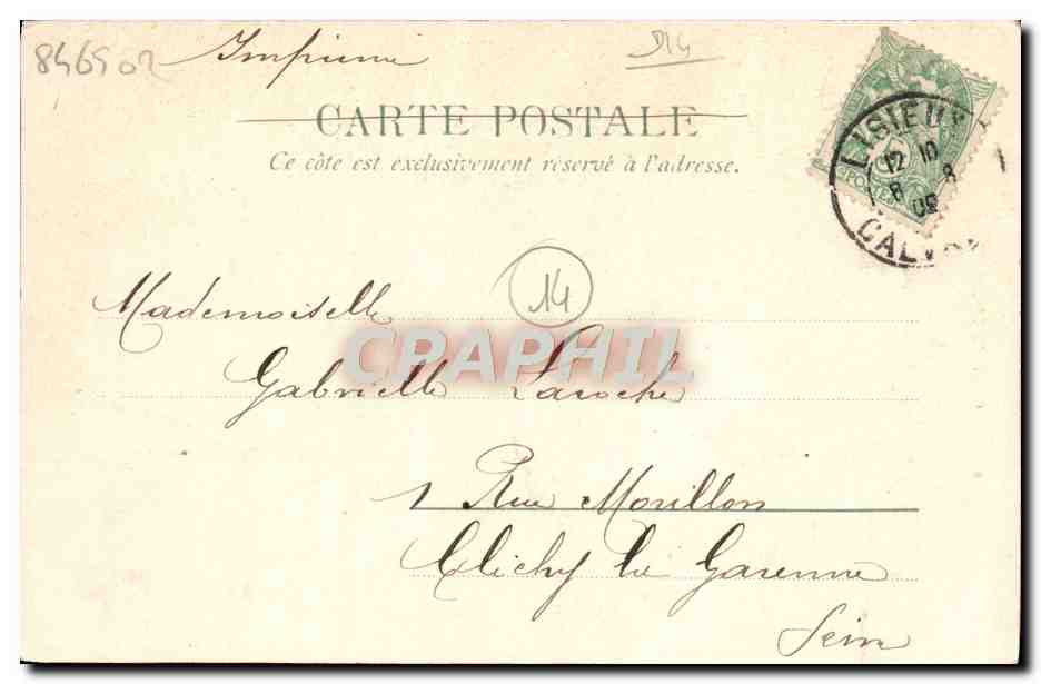 CPA Trouville Le casino — Back