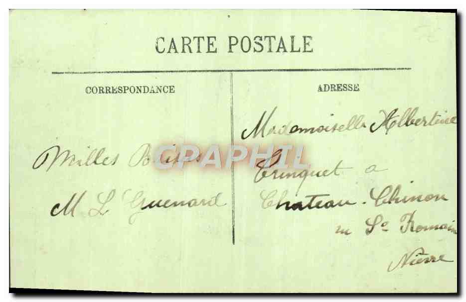 CPA Trouville Le casino — Verso