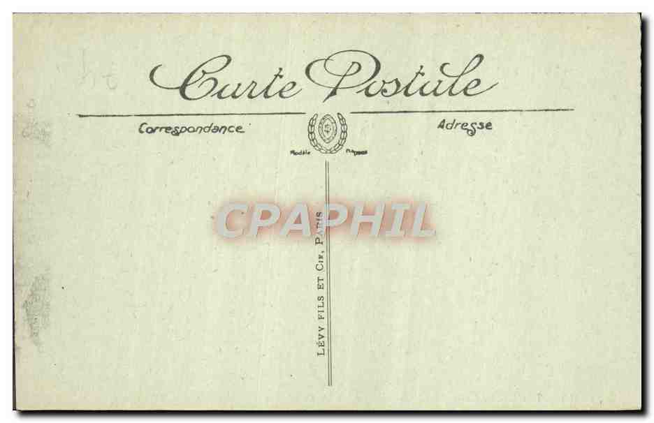 CPA Trouville Le casino entree principale  — Verso