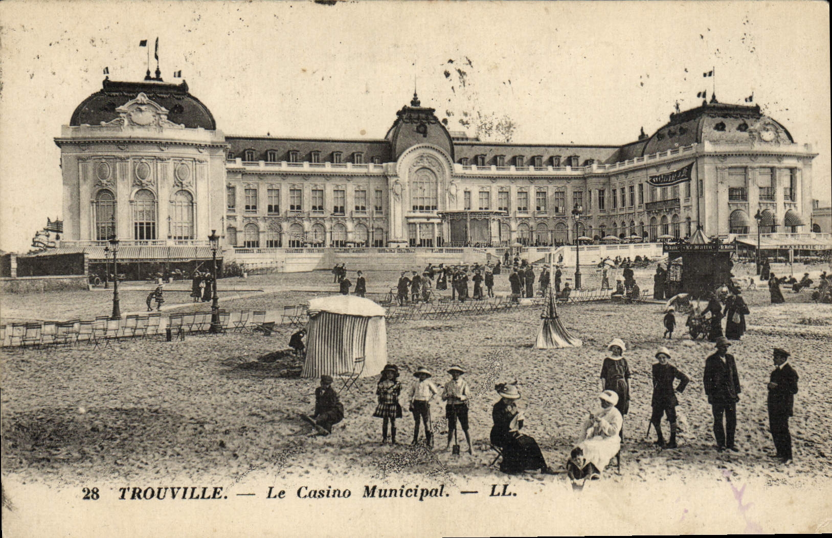 CPA Trouville Le casino municipal