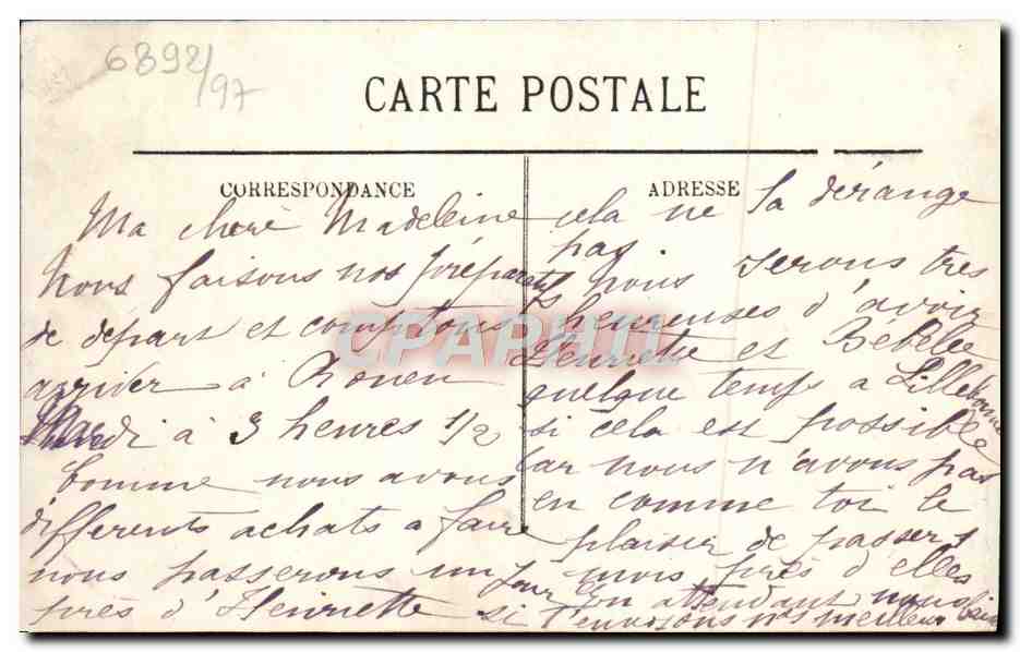 L'Orne pittoresque — Maltos près Caen — LL — Verso