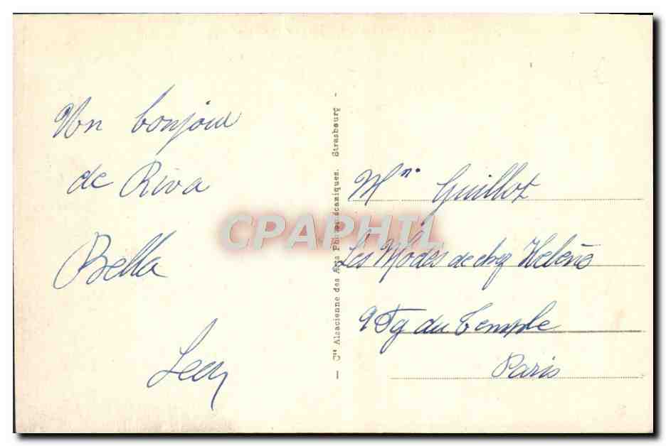 Ouistreham-Riva-Bella — L'Église XIIe siècle — Éditeur : 'L'Association des Arts Érasmiques' — Verso