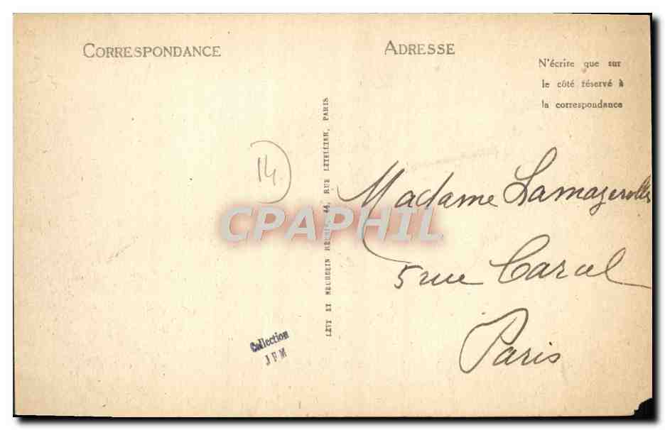 CPA Ouistreham Vue generale — Rückseite