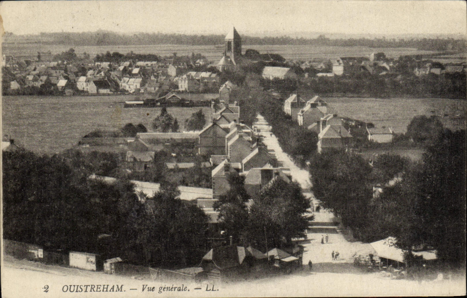 Ouistreham — Vue générale — LL.