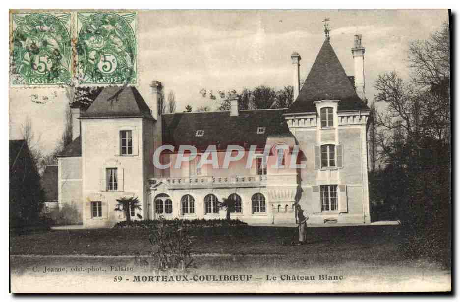 Morteaux-Coulibeuf — Das Weiße Schloss — C. Jeanne, Fotografin, Falaise