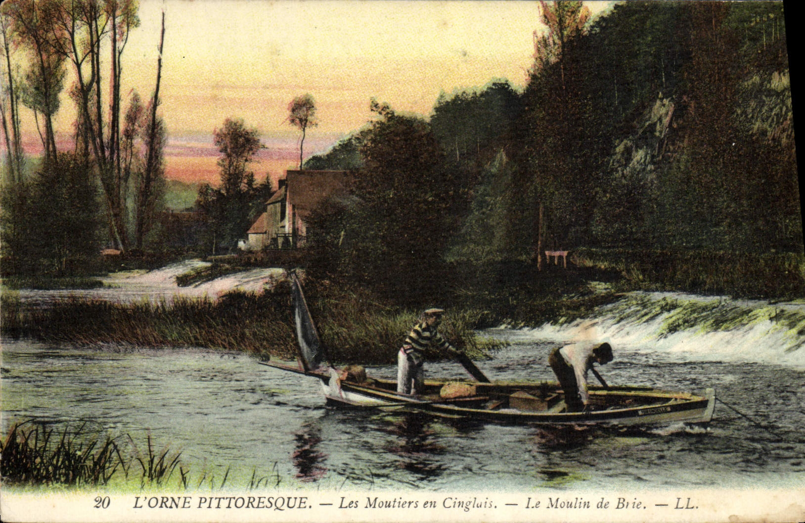 L'Orne pittoresque — Les Moutiers en Cingluis — Le Moulin de Brie — LL. — N°20