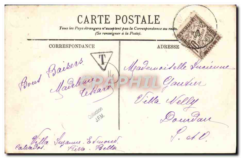 L'Orne pittoresque — Les Moutiers en Cingluis — Le Moulin de Brie — LL. — N°20 — Reverso
