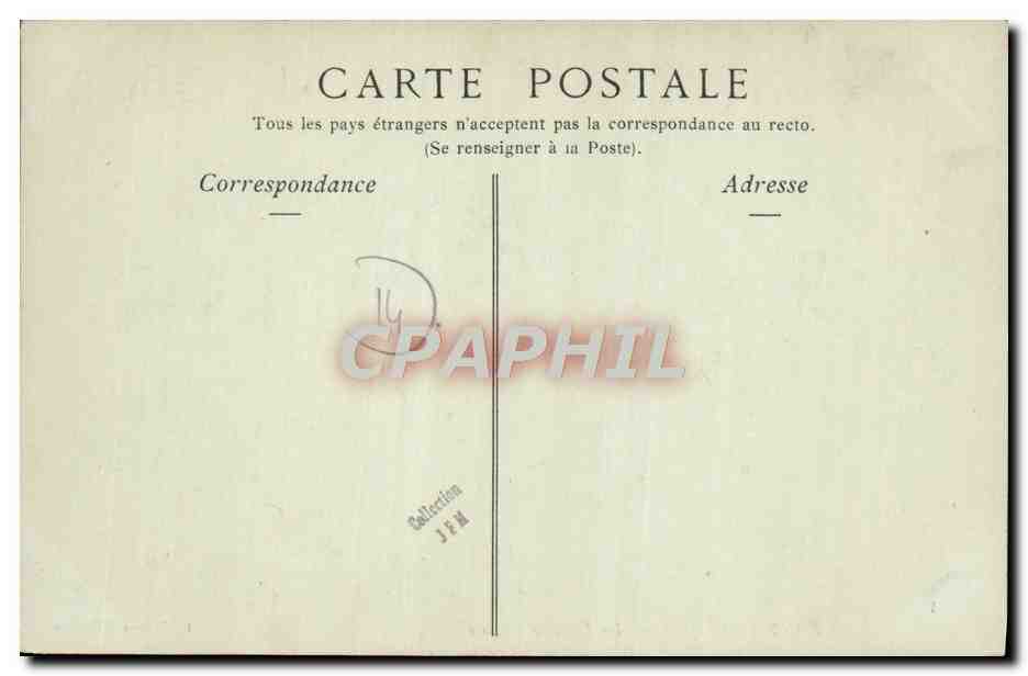 CPA Pont I'Eveque La place de l'eglise — Rückseite