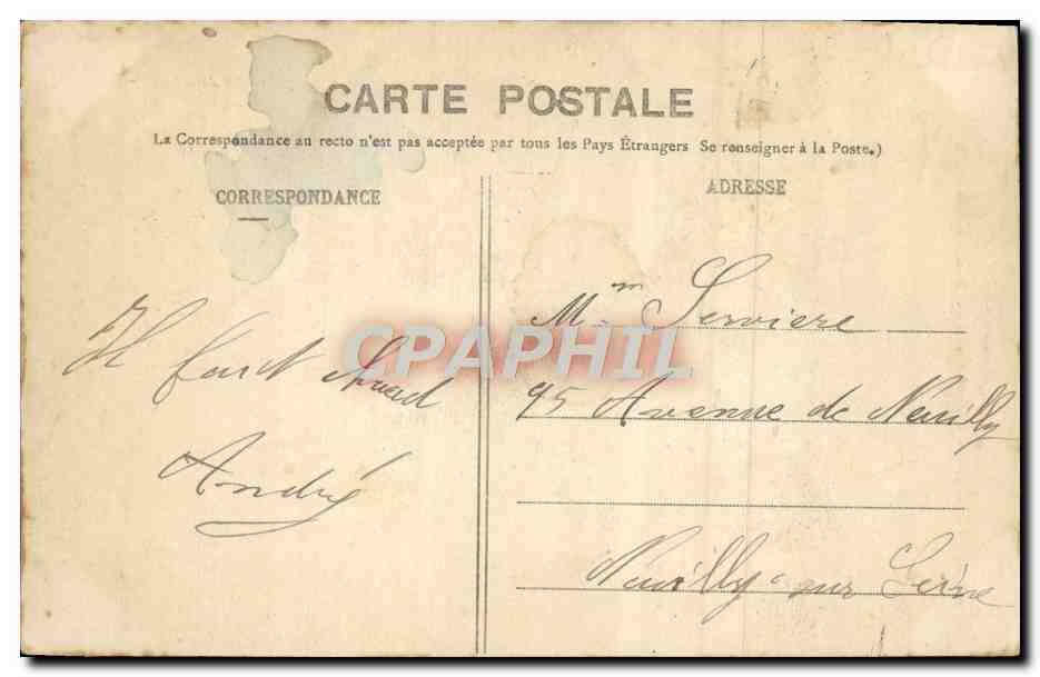 CPA Pont L'Eveque Ancien couvent des dominicains de lille — Rückseite