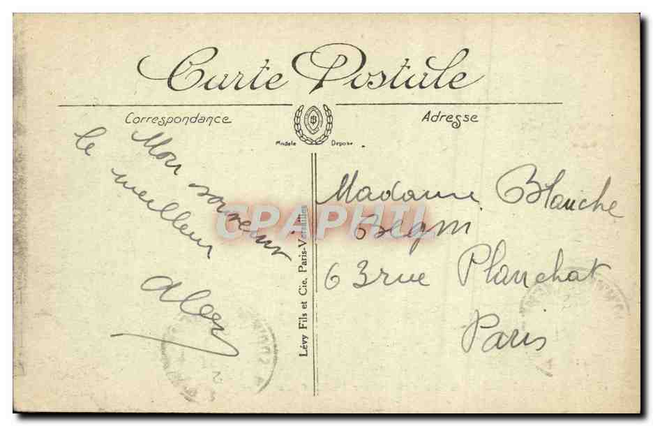CPA Pont L'Eveque ancien couvent des dominicains — Rückseite