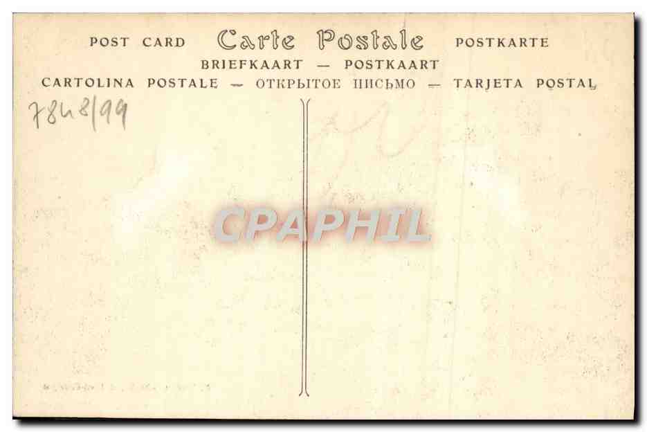 CPA Pont L'Eveque Les bords de la touques — Rückseite