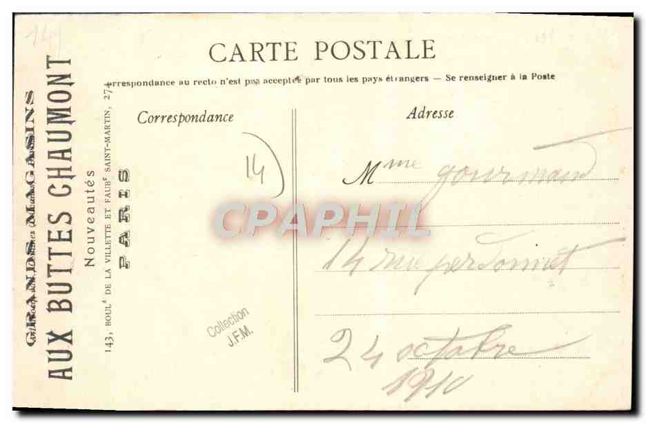 Port-en-Bessin — La tempête du 21 février — A.D. 185 — Reverso