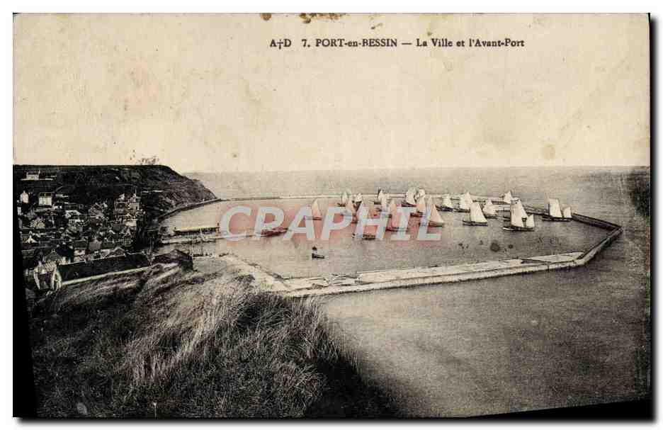PORT-en-RESSIN — La Ville et l'Avant-Port — A+D 7