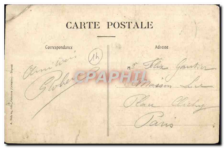 CPA Port En Bessin La tempete du 21 fevrier — Reverso