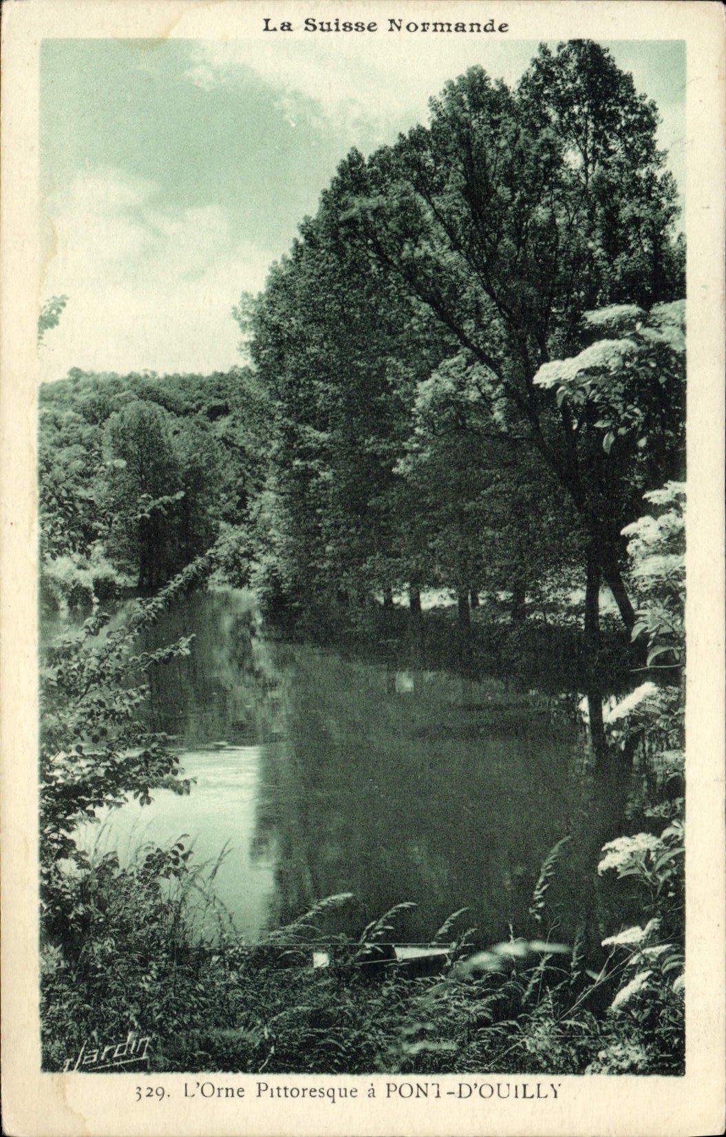 CPA La Suisse Normandie L'Orne pittoresque a Pont d'Ouilly 