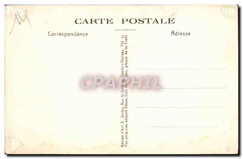 CPA La Suisse Normandie L'Orne pittoresque a Pont d'Ouilly  — Rückseite