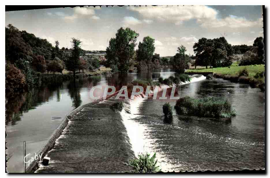 CPM La Suisse Normandie Pont d'Ouilly Barrage dumoulin neuf sur l'orne